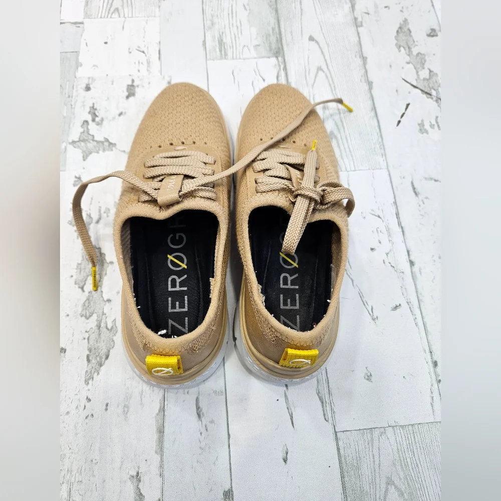 Cole Haan Womens‎ Generation Zerogrand Snickers Size 6.5 Sesame Stitchlite